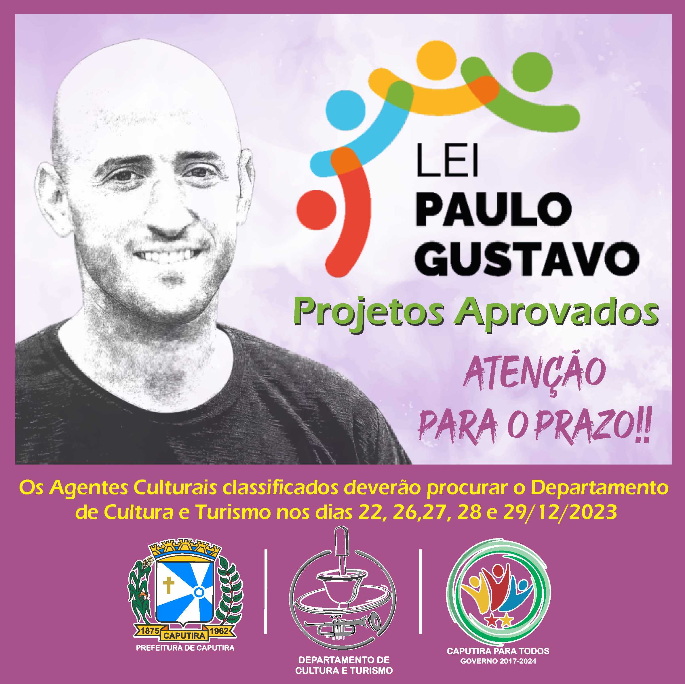 Projetos Aprovados Lei Paulo Gustavo